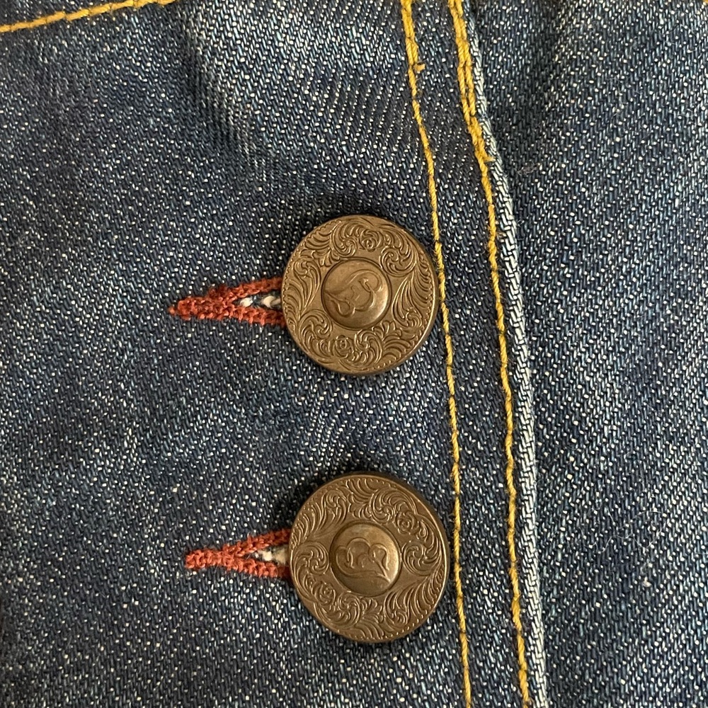 Y2K Earl Jeans Denim Utility Tailored Style Jacket - Picture 7 of 8